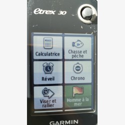 Etrex 30 avec carte et accessoires