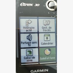 Etrex 30 avec carte et accessoires