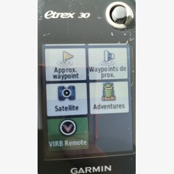 Etrex 30 avec carte et accessoires