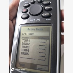 GPS 76 d'occasion dans sa boîte d'origine avec pochette