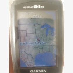 Garmin GPSMAP 64st outdoor GPS in fair condition with France 2026 map