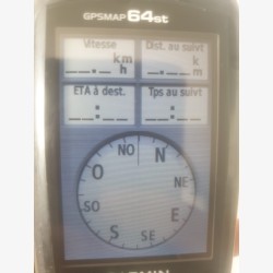 Garmin GPSMAP 64st outdoor GPS in fair condition with France 2026 map
