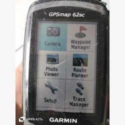 Garmin GPSMAP 62sc outdoor GPS in fair condition