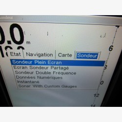 Lowrance LMS-337c fishfinder chartplotter in good condition