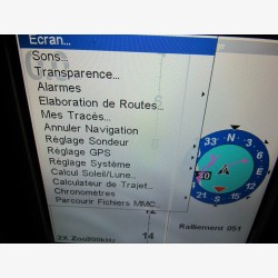 Lowrance LMS-337c sondeur traceur en bon état