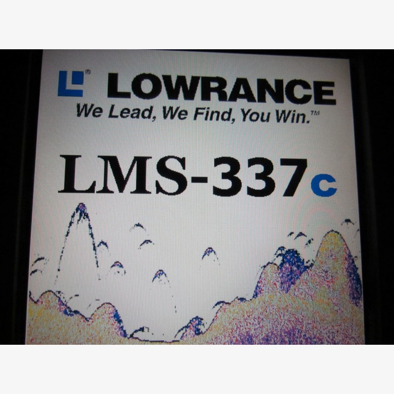 Lowrance LMS-337c sondeur traceur en bon état