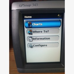 Garmin GPSMAP 545 chartplotter in very good condition