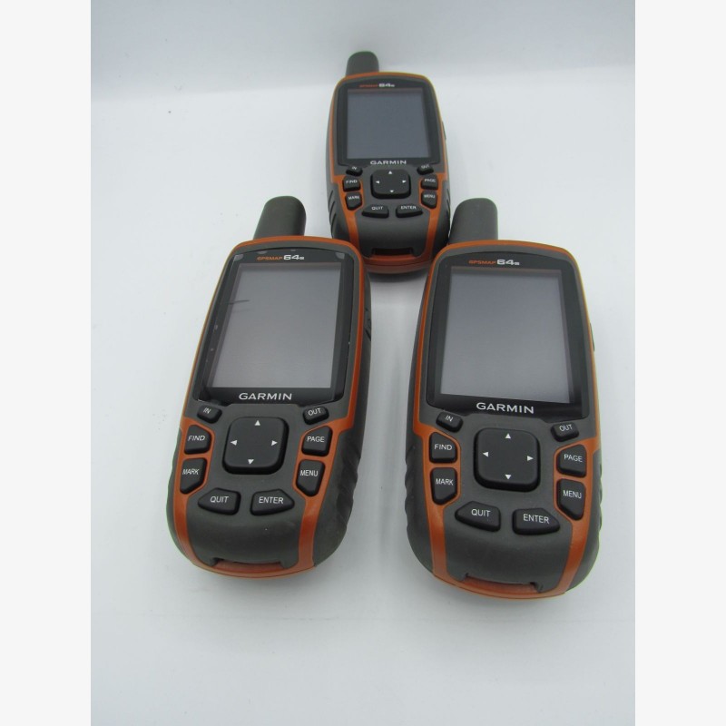 Lot de 3 Garmin GPSMAP 64s outdoor en très bon état