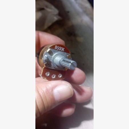 Lot de potentiomètre 500K avec interrupteur ON/OFF