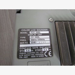 Un Furuno FCV 600-L Radar de pêche en bon état
