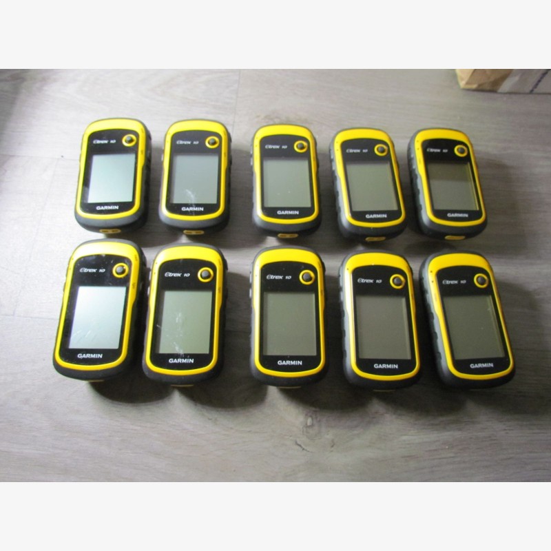 Lot of 10 Etrex 10 in good general condition