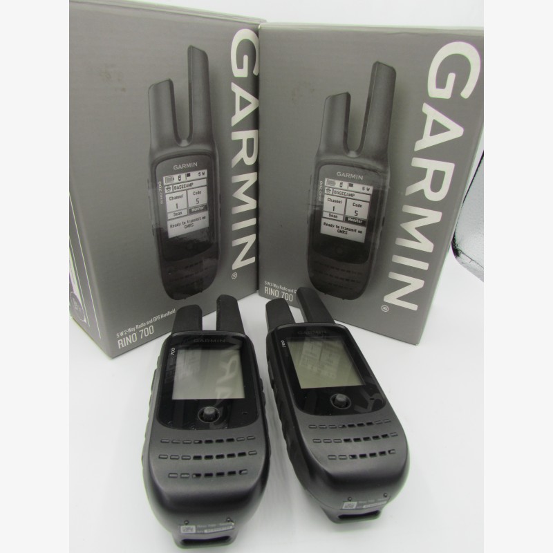 Lot de 2 GPS Garmin Rino 700 en excellent état