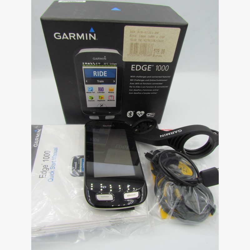 Garmin Edge 1000 – Remarkable Condition – France 2026 Mapping & Complete Accessories