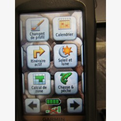 GPS Portable Tactile Garmin Oregon 200 en très bon état+ Cartes Topo Pro V4+ Pochette