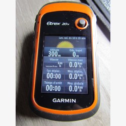 Garmin eTrex 20x — Very good condition + complete Topo France 2026 map