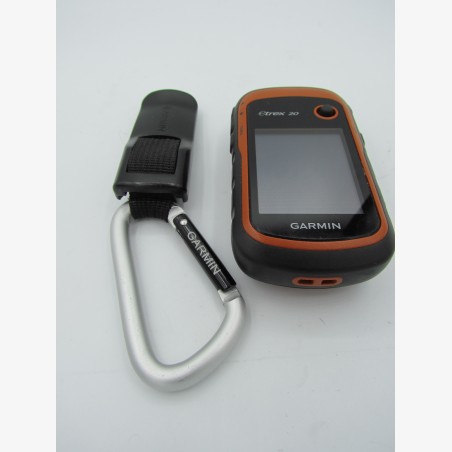 Garmin eTrex 20 en très bon état + Carte Topo France 2026 complète + Mousqueton