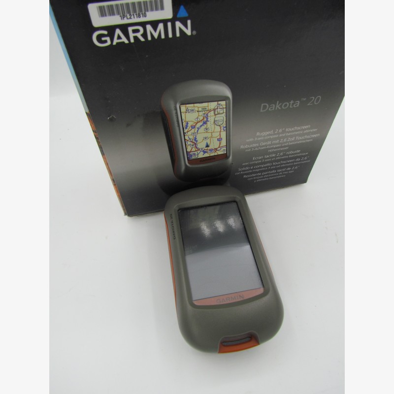 Garmin Dakota 20 en Très bon état + Carte Topo France 2026 complète en boîte d'origine