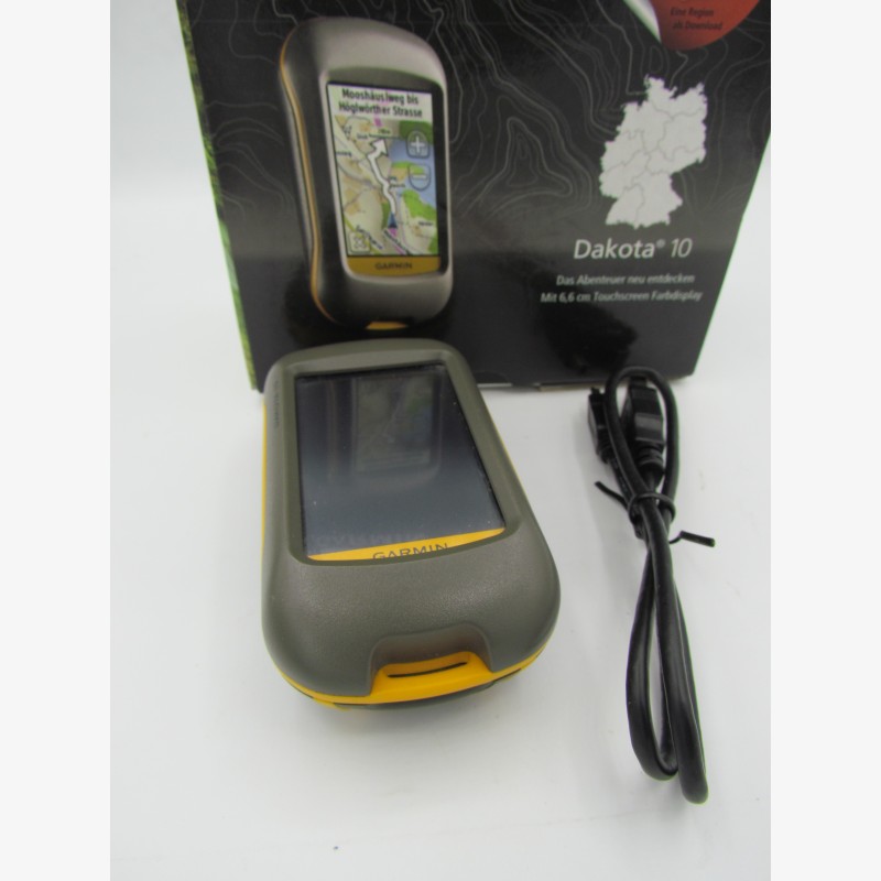 Garmin Dakota 10 — Très bon état en boîte d'origine avec câble USB