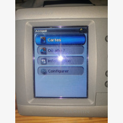Traceur carte Garmin GPSMAP 421 - équipement bateau d'occasion