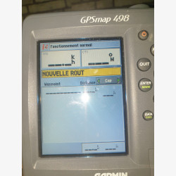 Garmin GPSMAP 498 - Marine GPS - boat equipment