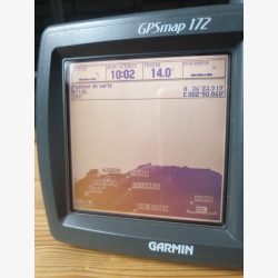 Garmin GPSMAP 172 chartplotter - used boat equipment